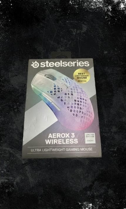 マウス・トラックボール SteelSeries AEROX 3 WIRELESS GHOST