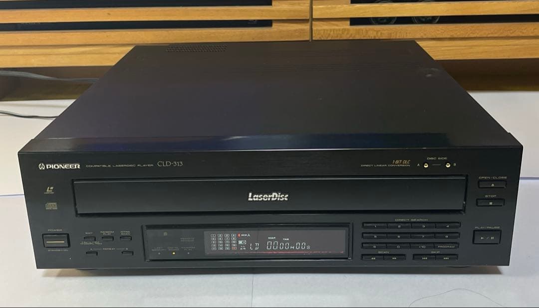 【動作確認済】Pioneer CLD-313LDプレーヤー•LDソフト2本セット