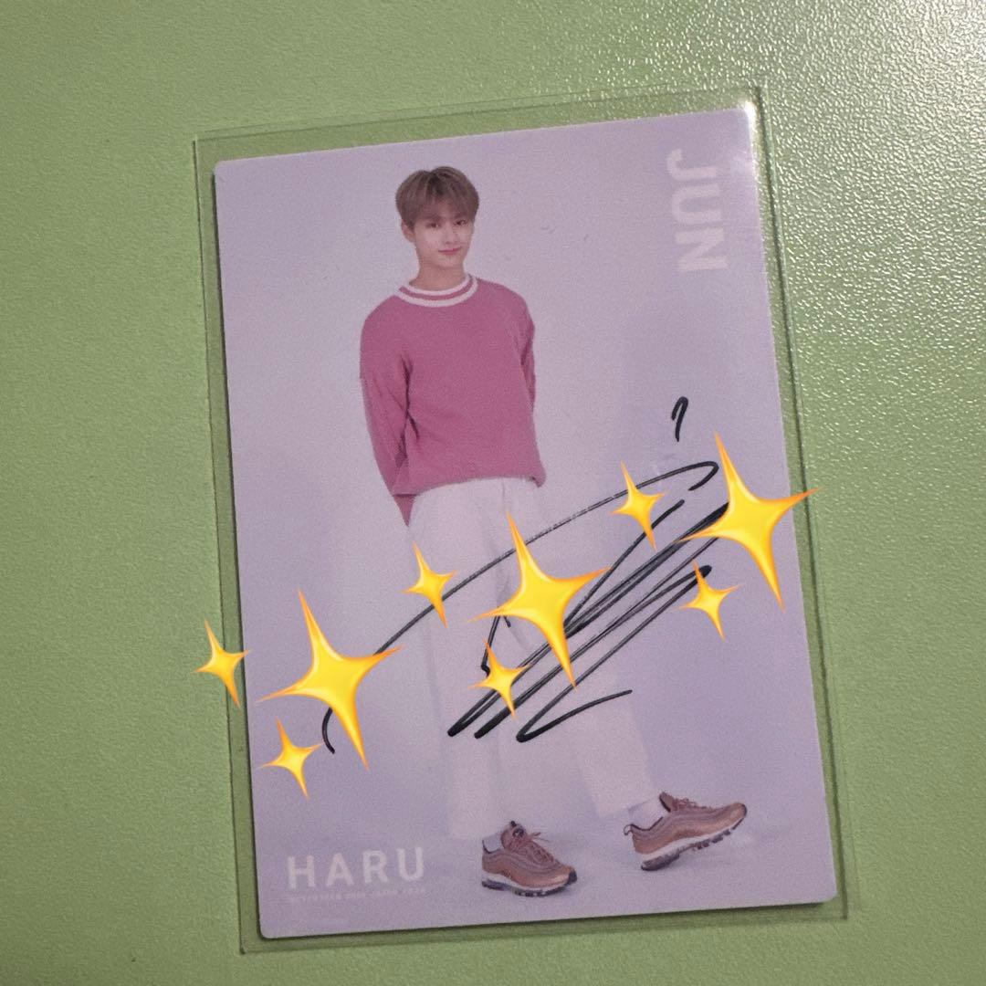 SEVENTEEN セブチ 直筆サイン入りトレカ ジュン