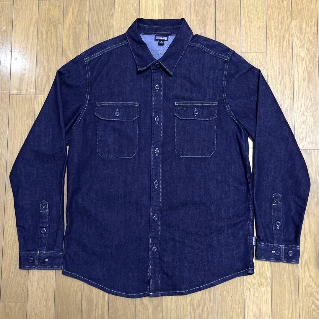 '15 patagonia パタゴニア Workwear Shirt デニム｜M