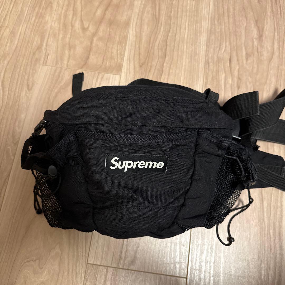 Supreme ブラック　ウエストポーチ　2010SS