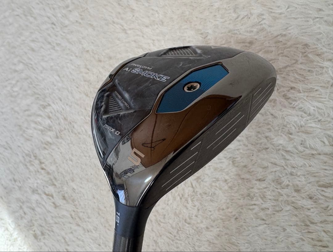 【極美品】PARADYM Ai SMOKE maxD 5フェアウェイウッド5SR