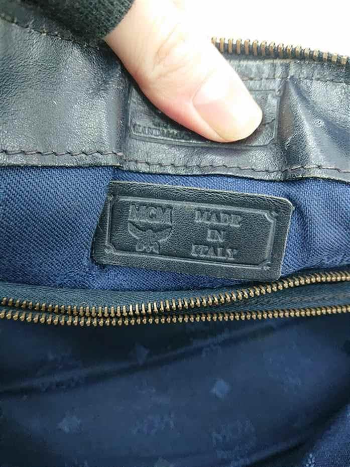 ◎エムシーエム MCM ボストンバッグ ホワイト系 レディース