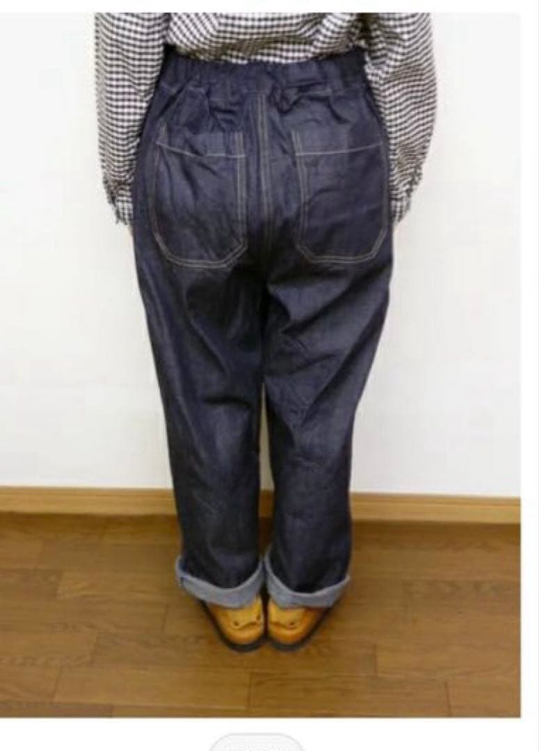 新品訳あり商品！NARU 80zムラデニムコージーパンツ