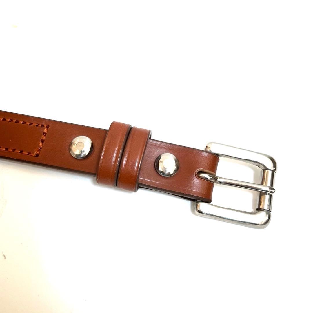 Scye Bridle Leather Number Belt ナンバーベルト