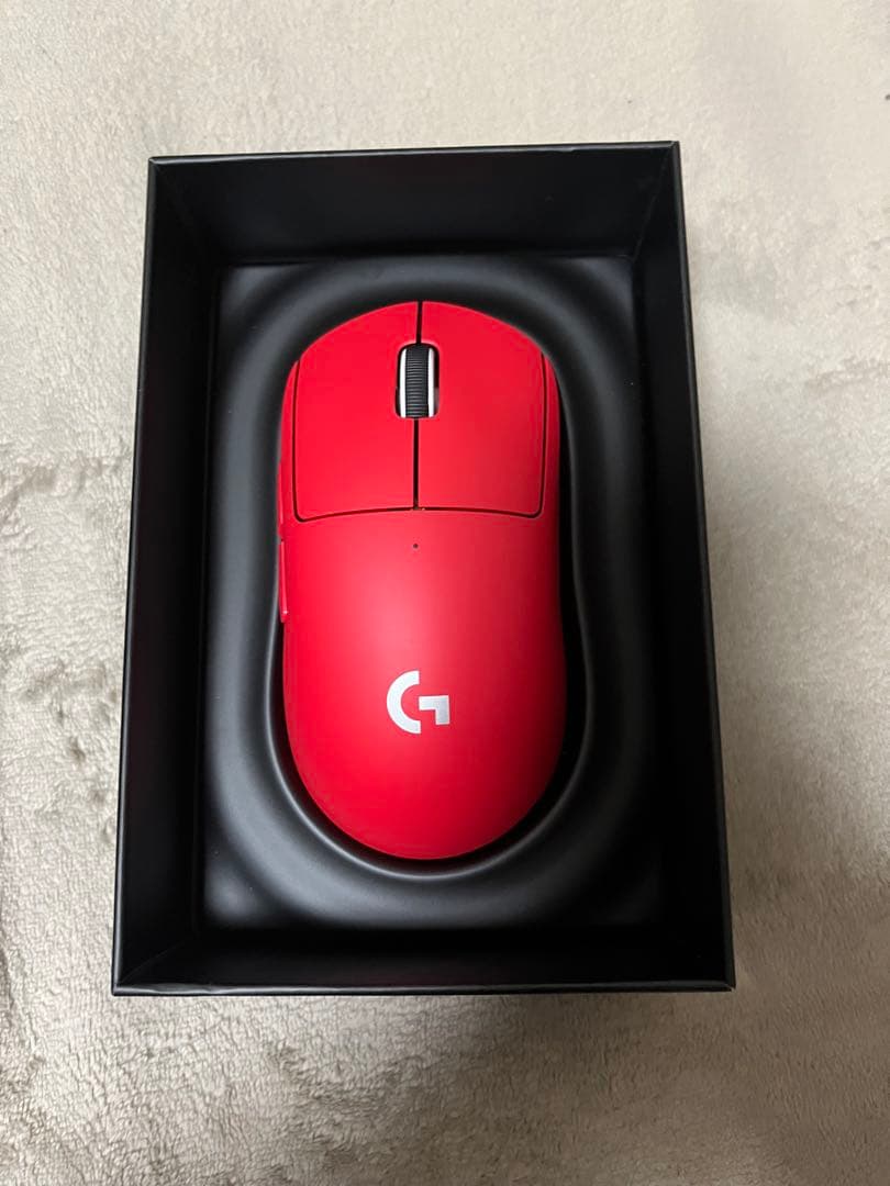 Logicool G PRO SUPERLIGHT レッド