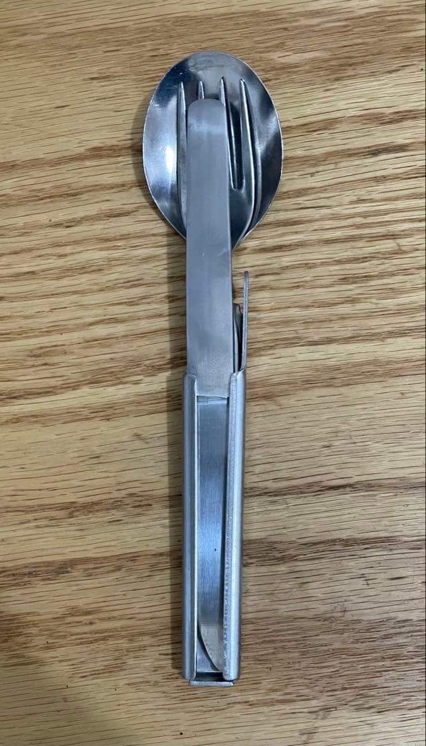 【希少】東ドイツ フィールドカトラリー 中古