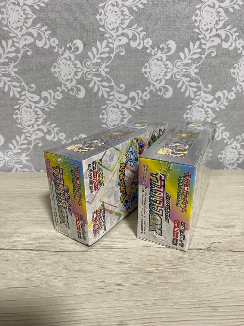 ポケモンカードゲームテラスタルフェス 2BOX 新品未使用 シュリンク付いてます