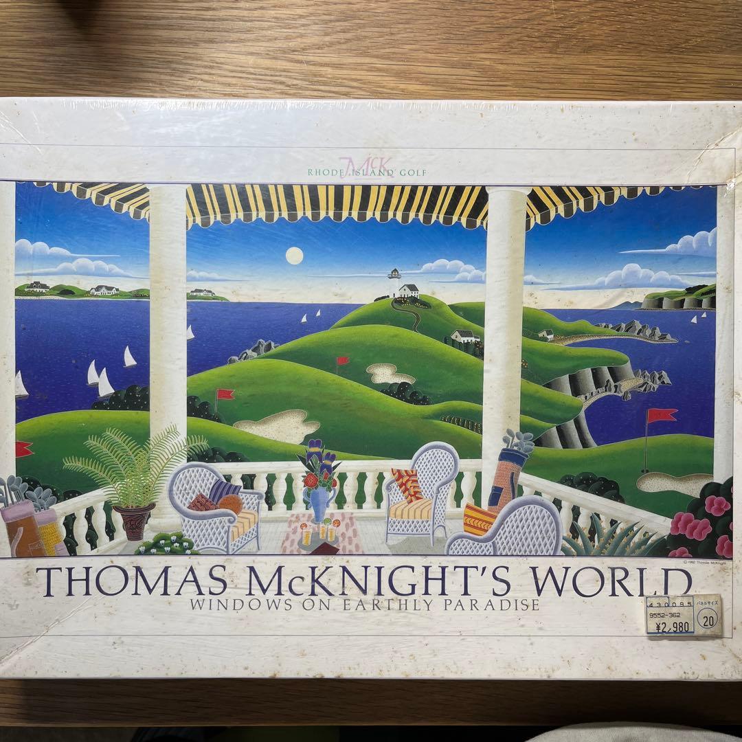 【未使用未開封】トーマス・マックナイト　ゴルフコース 1000ピース　 パズル