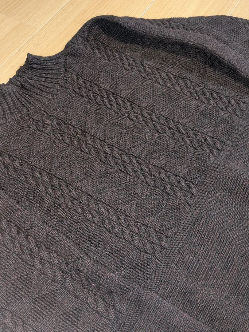 ブッチャープロダクツ ガンジーニット バーガンディ USN 40 美品