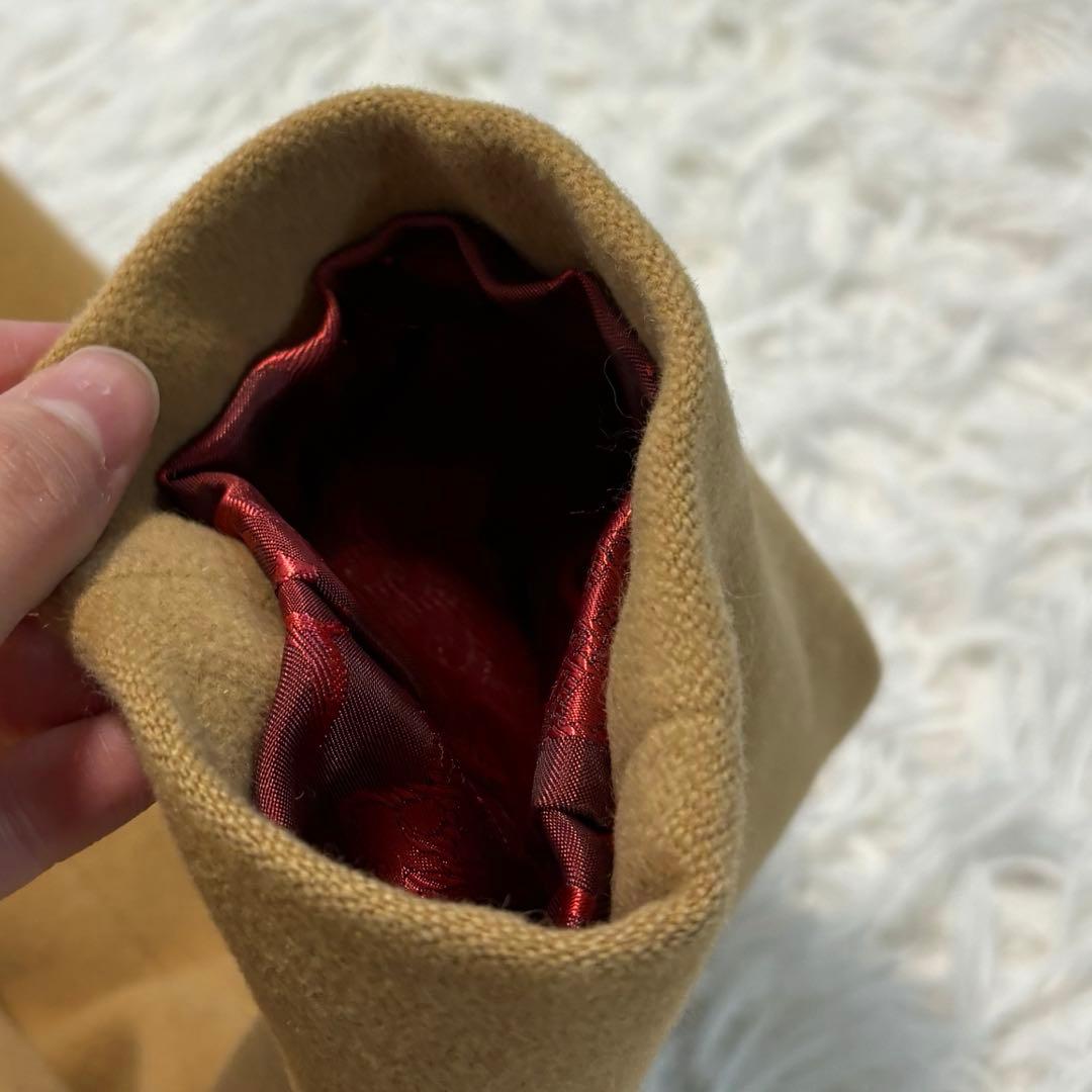 VIVIENNE TAM ヴィヴィアンタム　ファーコート　裏地総柄　アンゴラ