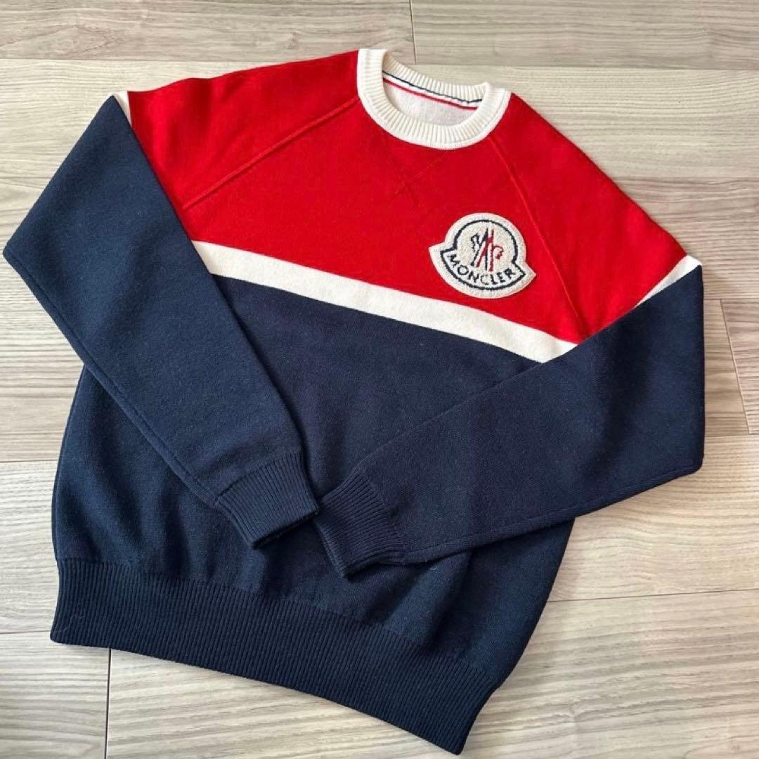 値下げ【美品】 モンクレール　AMIPARIS コラボ　ニット