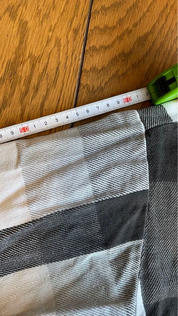 70's〜 FIVE BROTHER ファイブブラザー 白黒チェック ネルシャツ