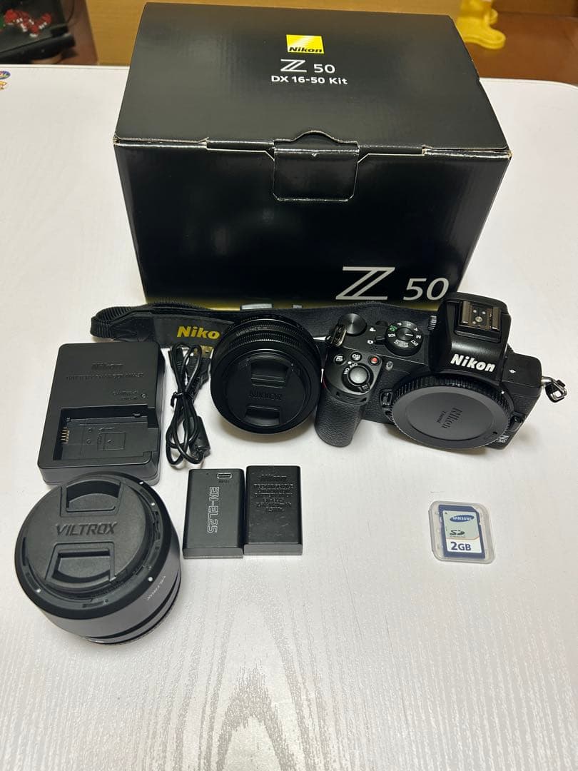 デジタルカメラ Nikonz50DX16-50kit VILTROXAPS-CAF56 1.7Z