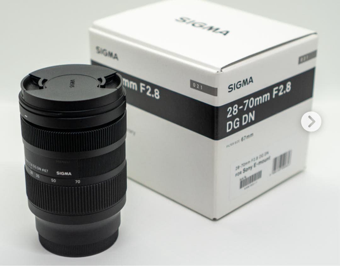 【極美品】SIGMA 28-70mm F2.8 DG DN 大三元ズームレンズ