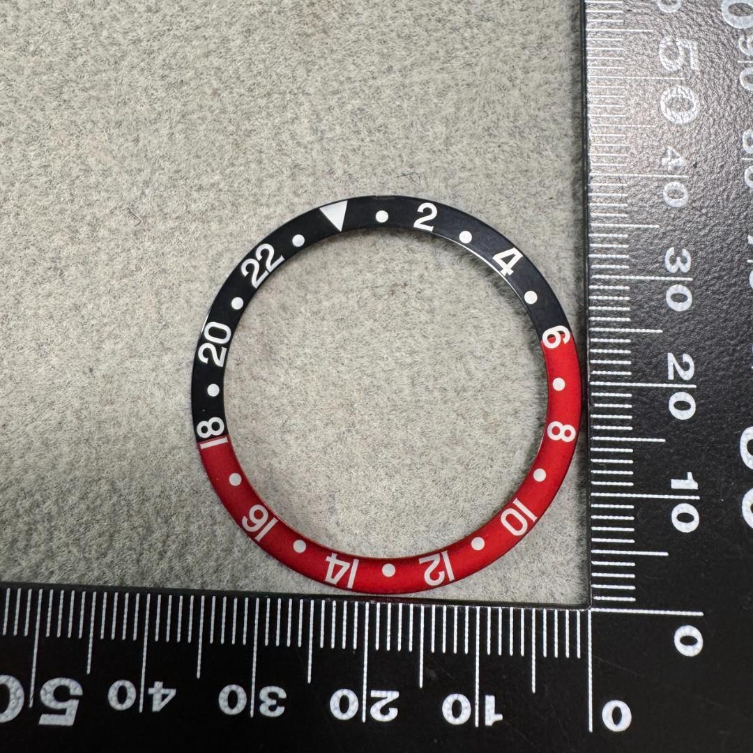 〇純正 ROLEX GMTマスターⅡ 16710 コーク ベゼル C007305