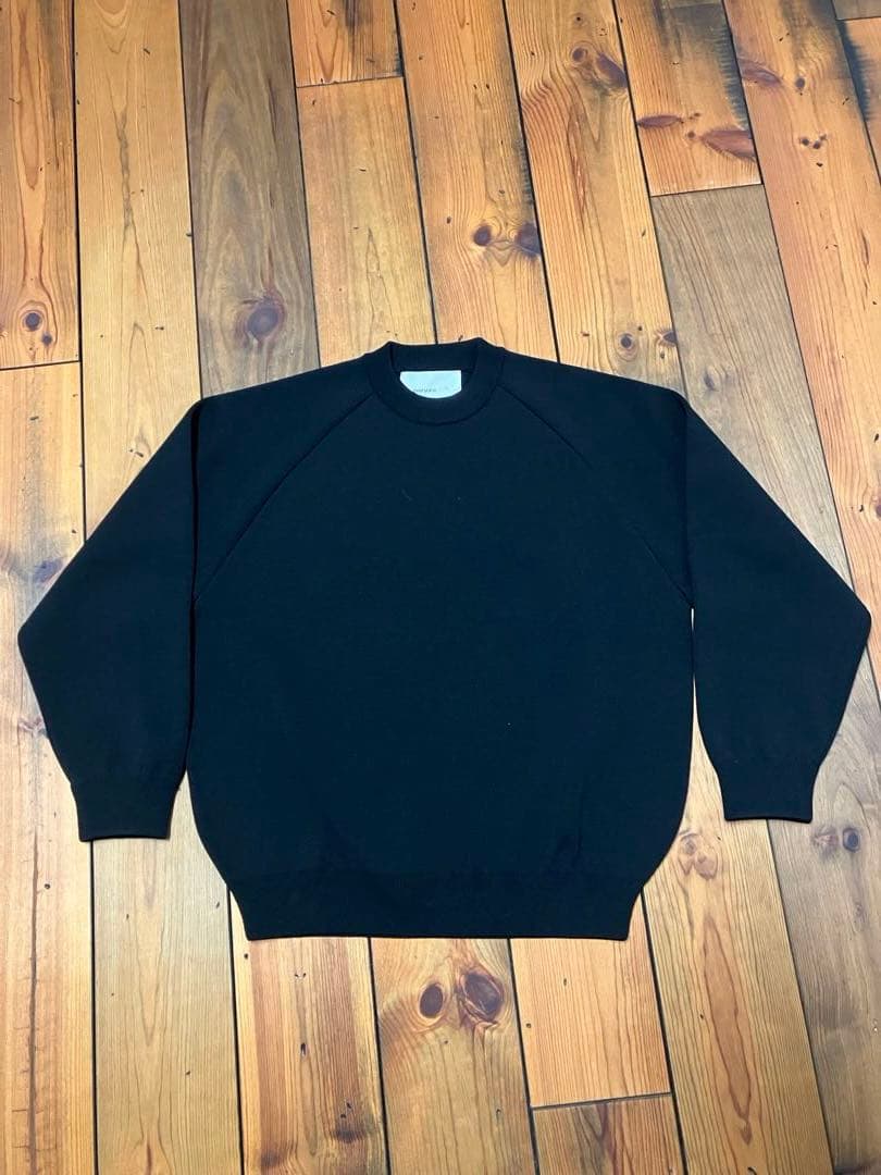 everyone前橋限定milano rib knit crew sweater