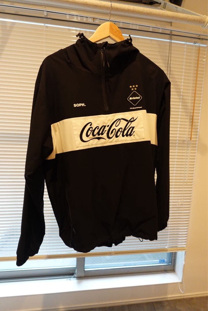 キ*ス様 FCRB 2020SS COCA-COLA HALF ZIP ANOR