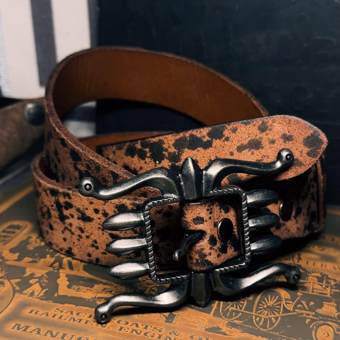 RRL オクトパス バックル ベルト-40