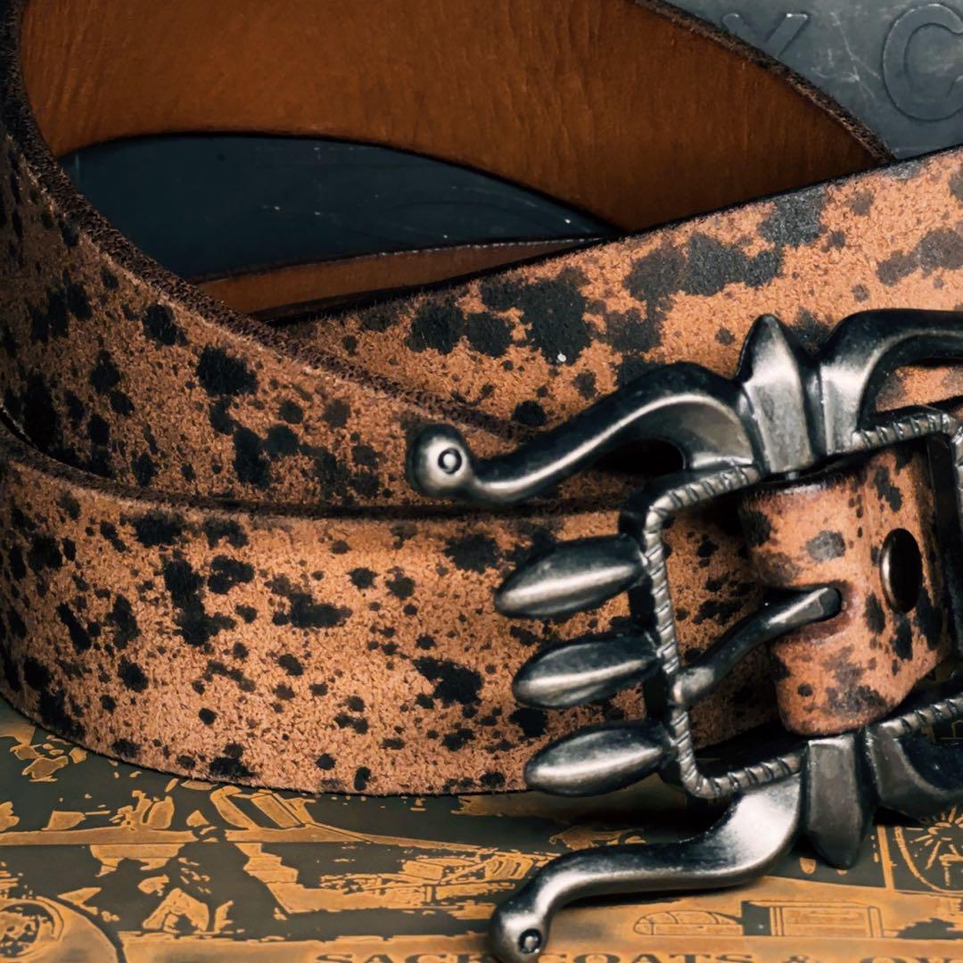 RRL オクトパス バックル ベルト-40