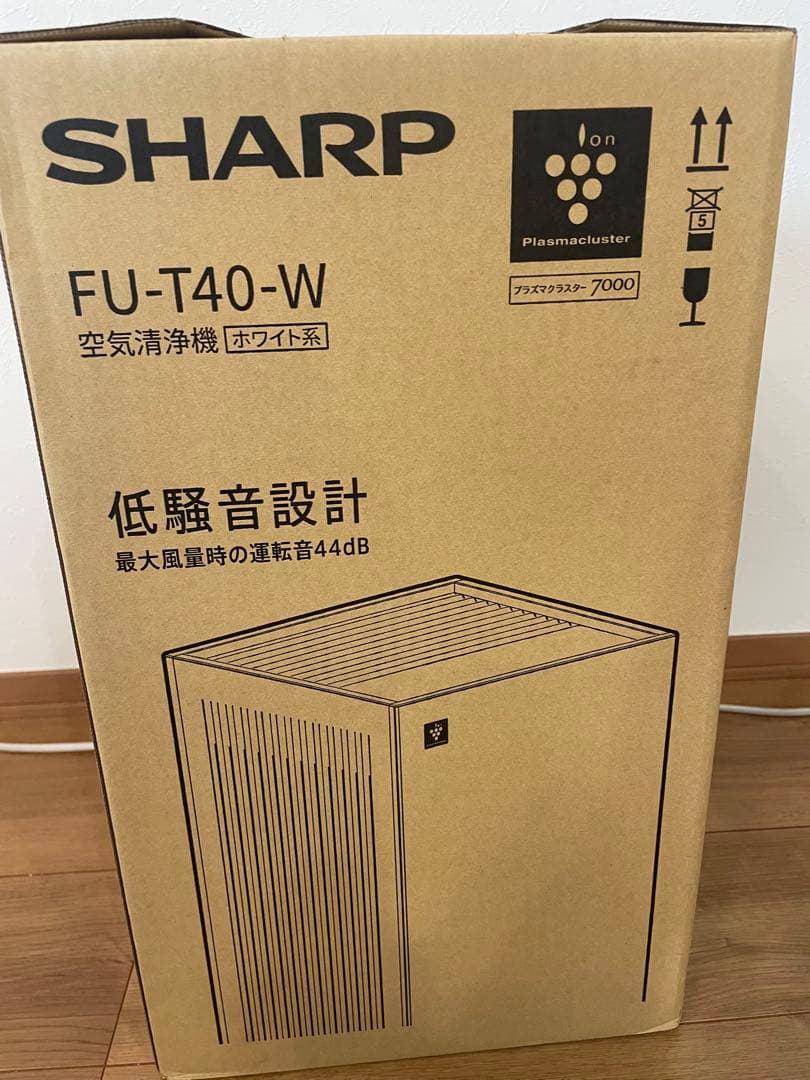 SHARP FU-T40-W 空気清浄機