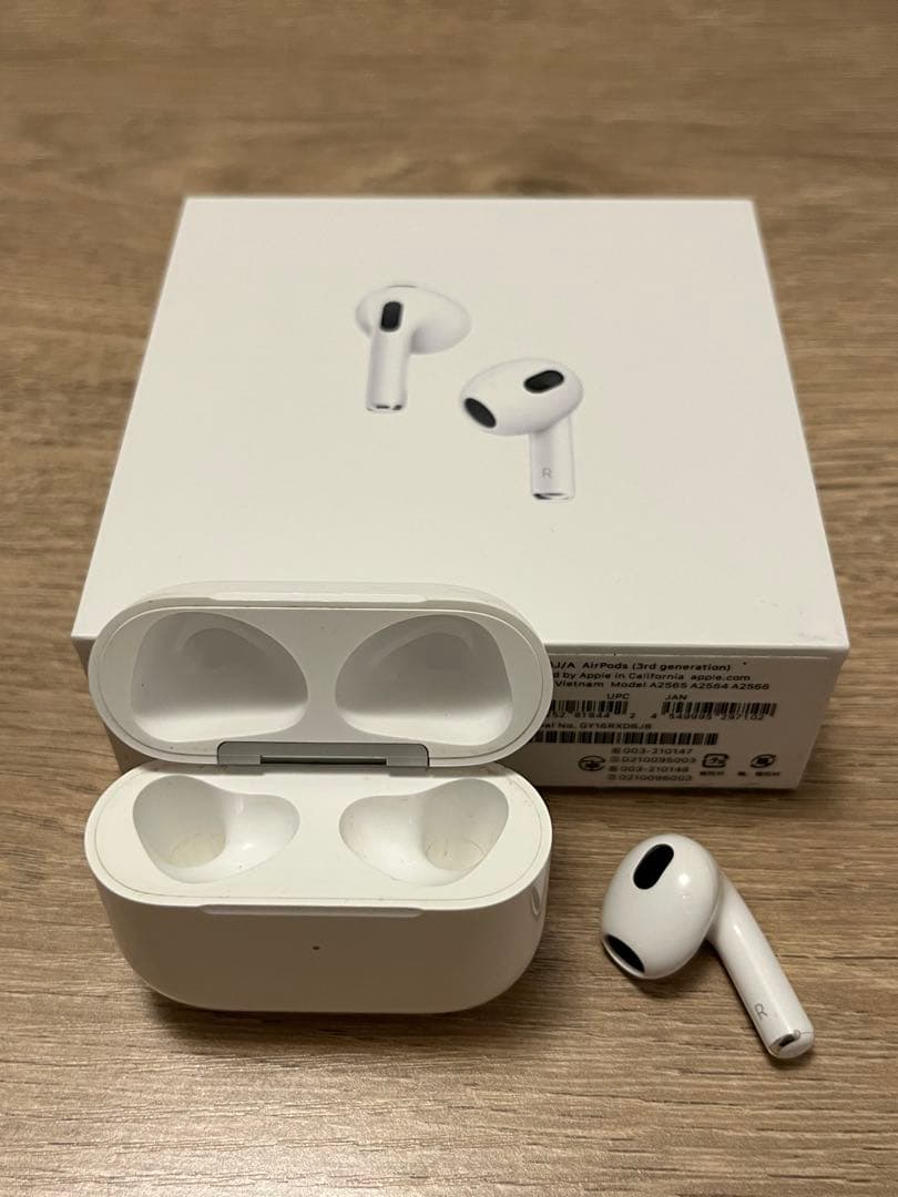 AirPods (第3世代)右耳＋充電ケース＋外箱