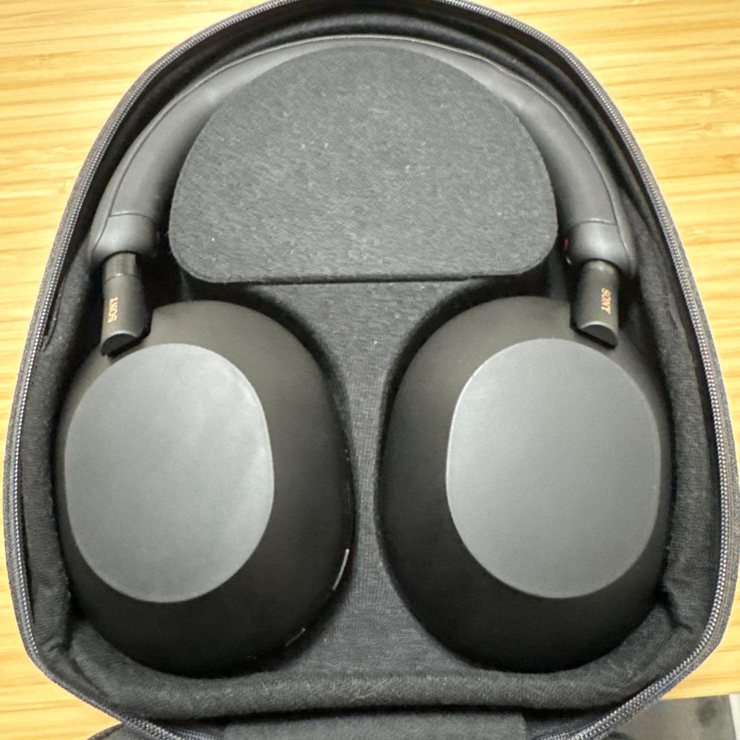 【値下げ・即配送】SONY WH1000XM5 ワイヤレスヘッドホンブラック
