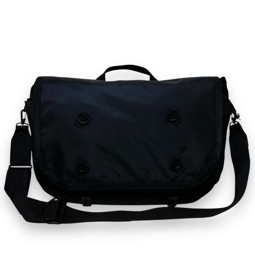 未使用級✨ポーターライド メッセンジャーバッグ ショルダーA4可 ネイビー大容量