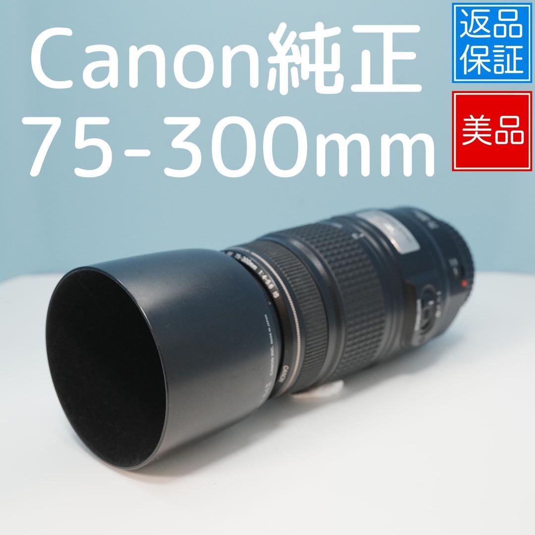 Canon純正 75-300mm 望遠レンズ 美品 a4961