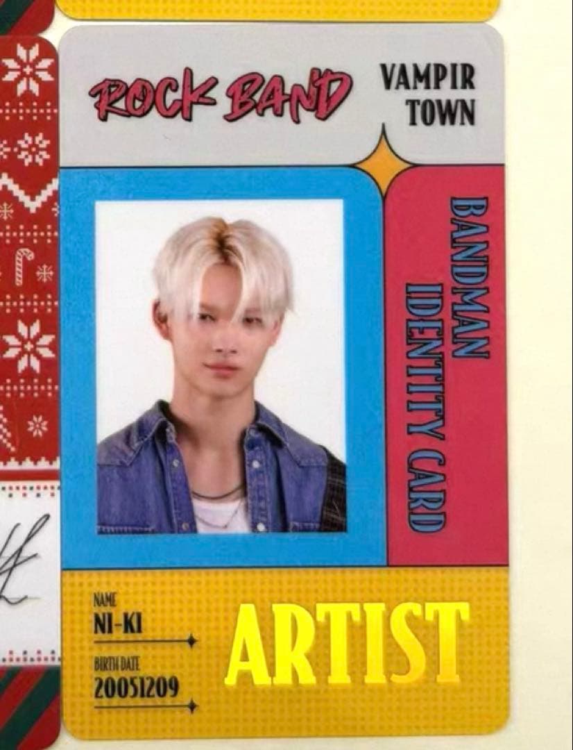 ENHYPEN WORLD ニキ ポップアップ SP PVC トレカA