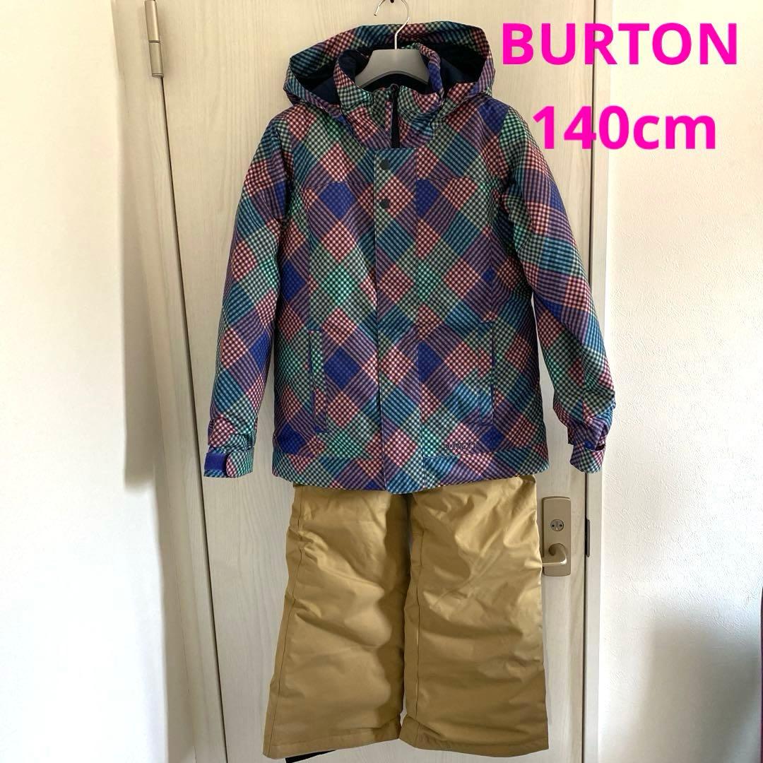 【140cm】 BURTON キッズ スノーボードウエア　上下