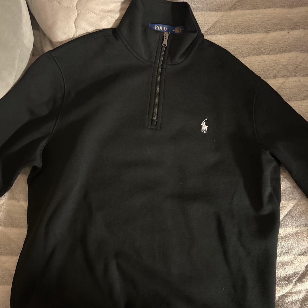 Polo Ralph Lauren ブラック ジップアップ M