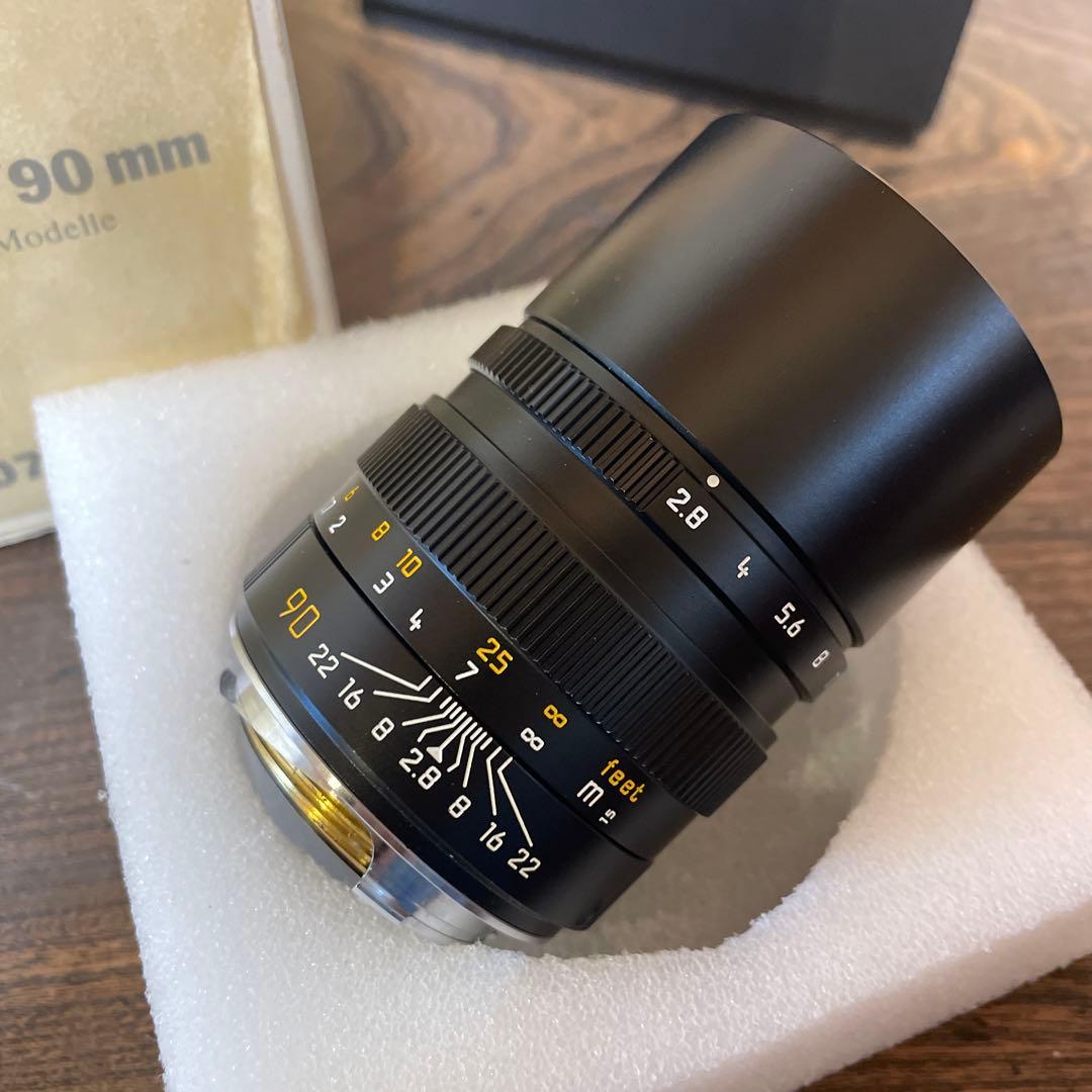 tdmidvue様ご依頼品Leica エルマリートMフード組込f2.8/90mm