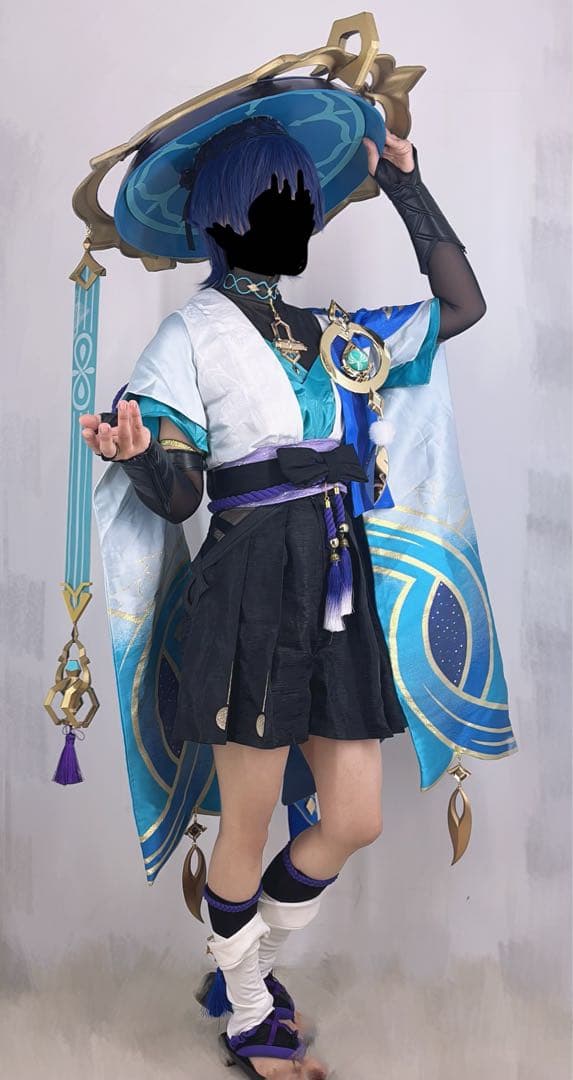 放浪者　三分妄想　コスプレ　笠・衣装・法器(トゥライトゥーラの記憶)セット