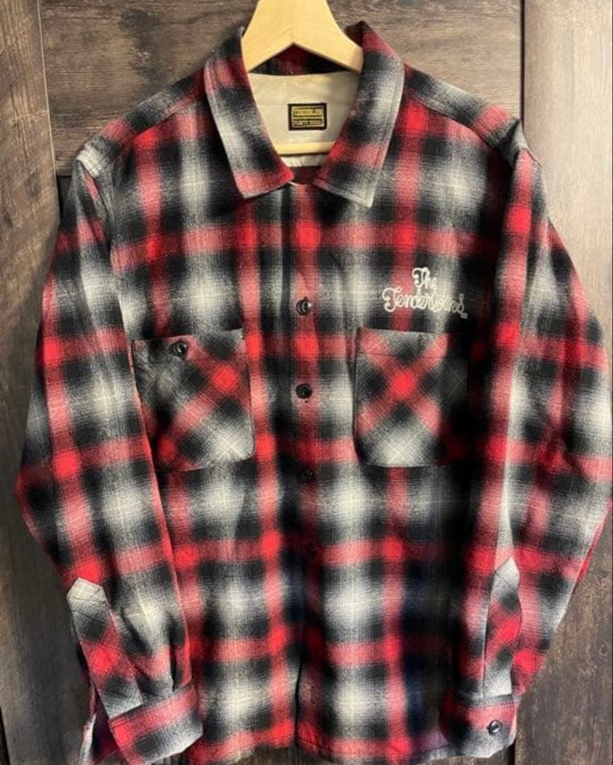TENDERLOIN ウールチェックシャツ（欠品有）