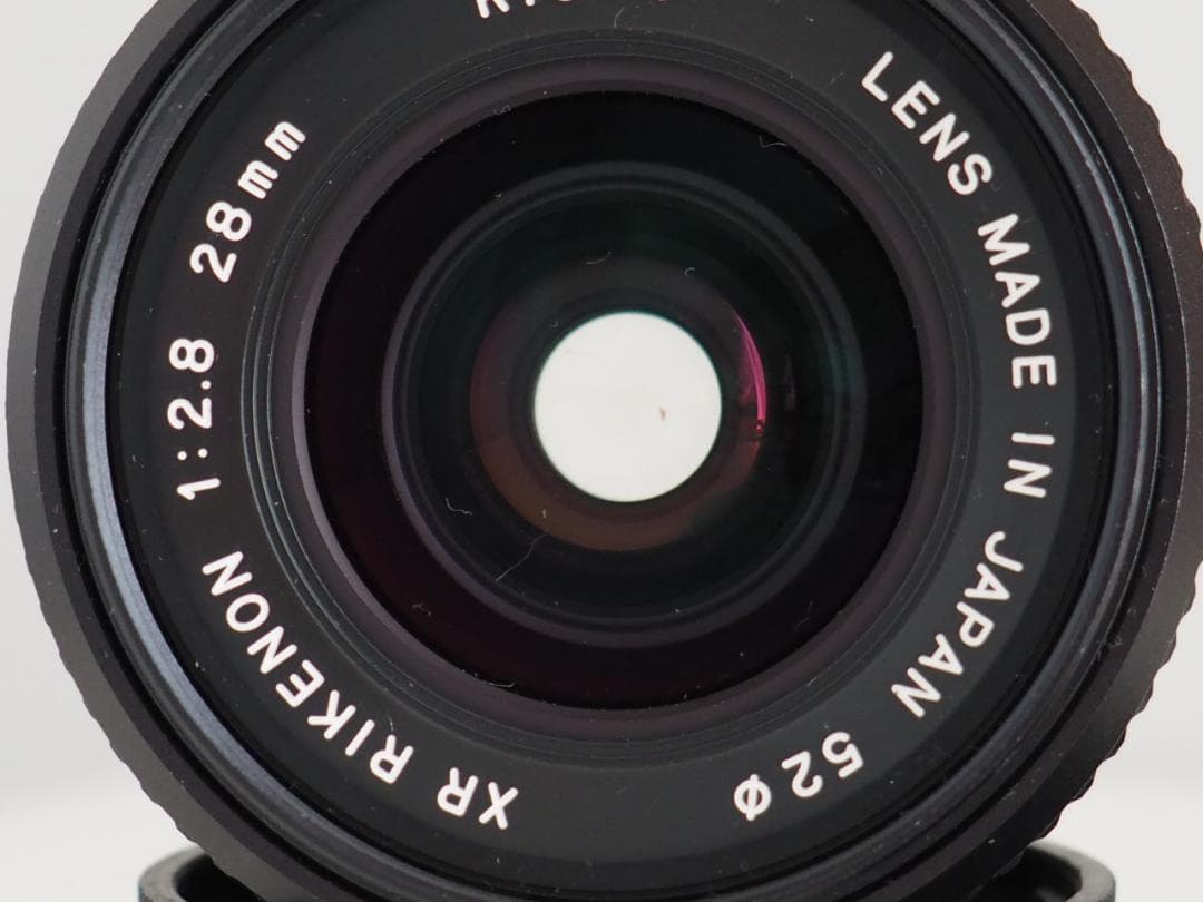 XR Rikenon 28mm f/2.8 レンズ
