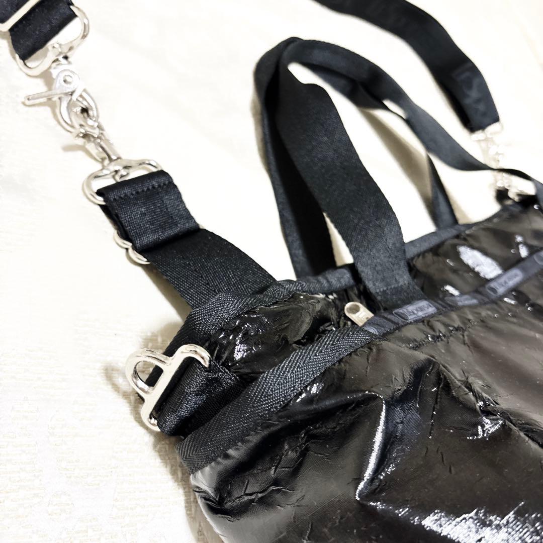 新品級 レスポートサック 2way ママバック トートバッグ ショルダー 黒