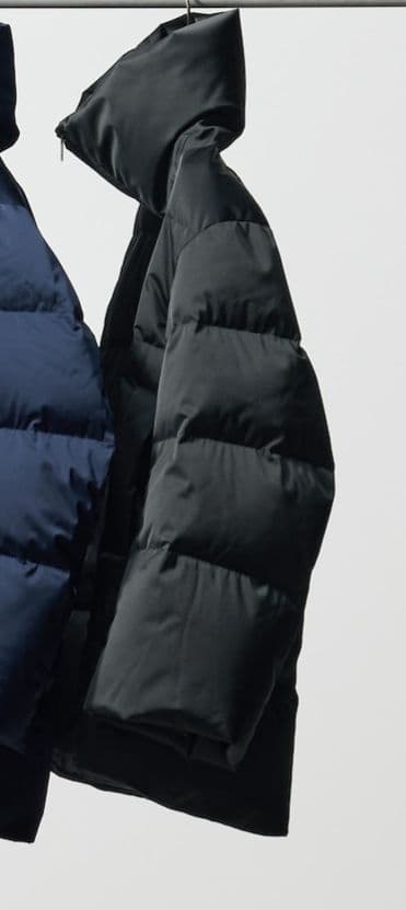 【売切サイズ】新品タグ付 ユニクロ　+J復刻ダウンボリュームジャケット ブラック