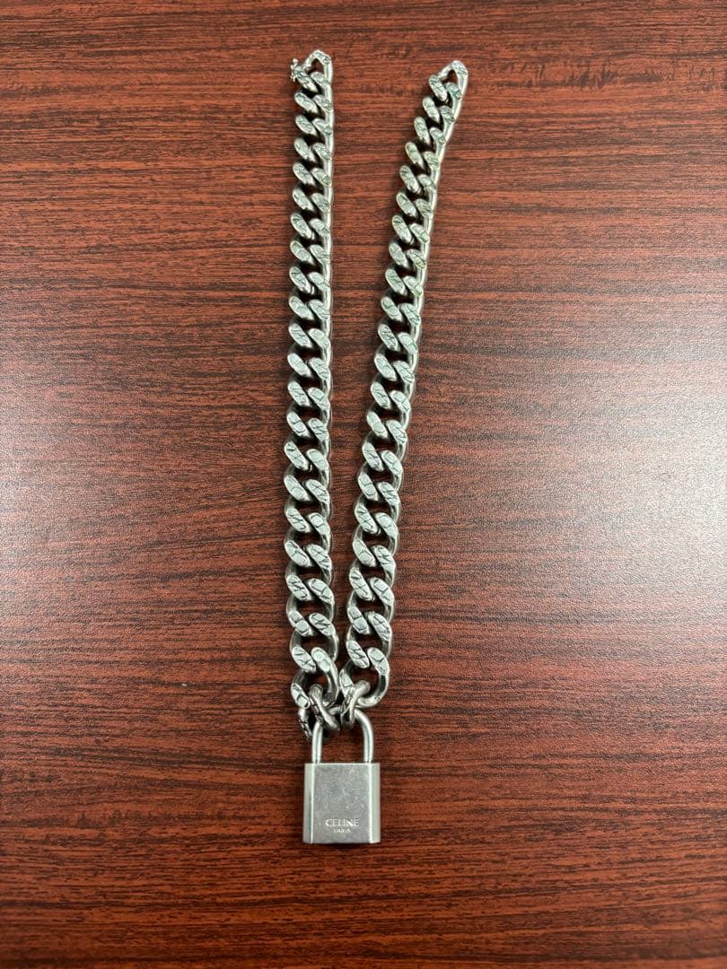 CELINE エディスリマン2021SS チェーンネックレス