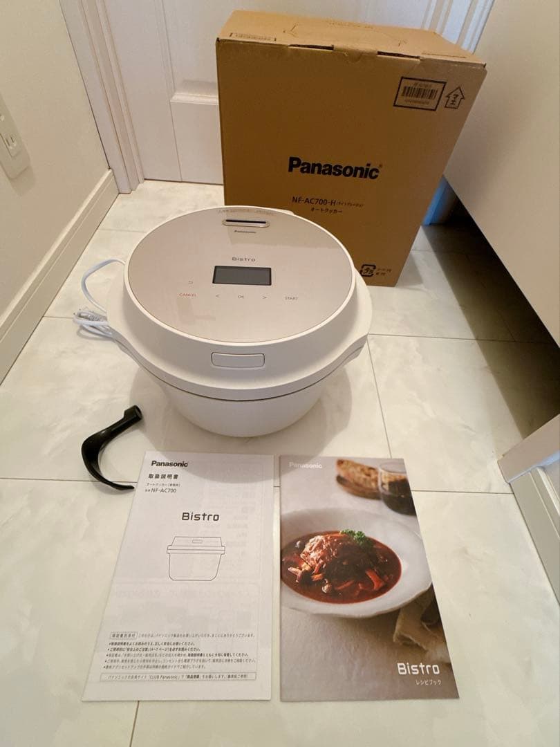 【美品】Panasonic オートクッカー ビストロ NF-AC700