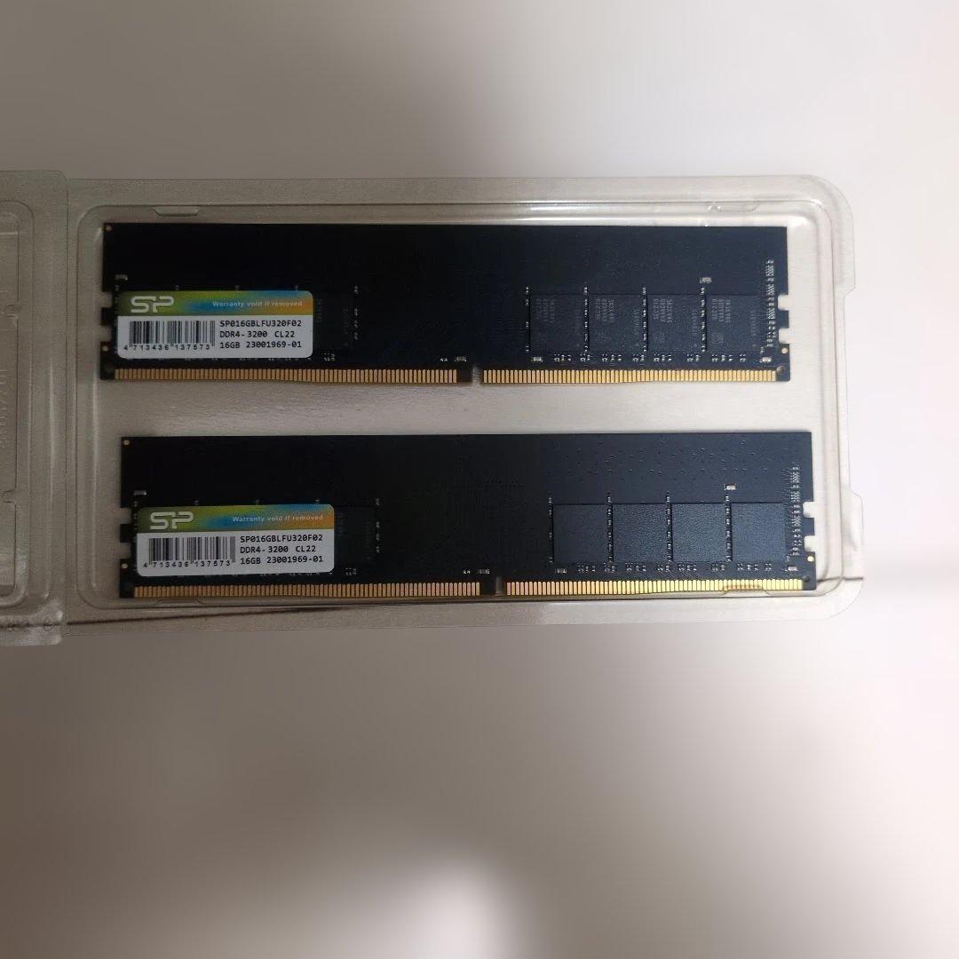 【箱無】SP メモリ DDR4-3200 16GB × 2枚