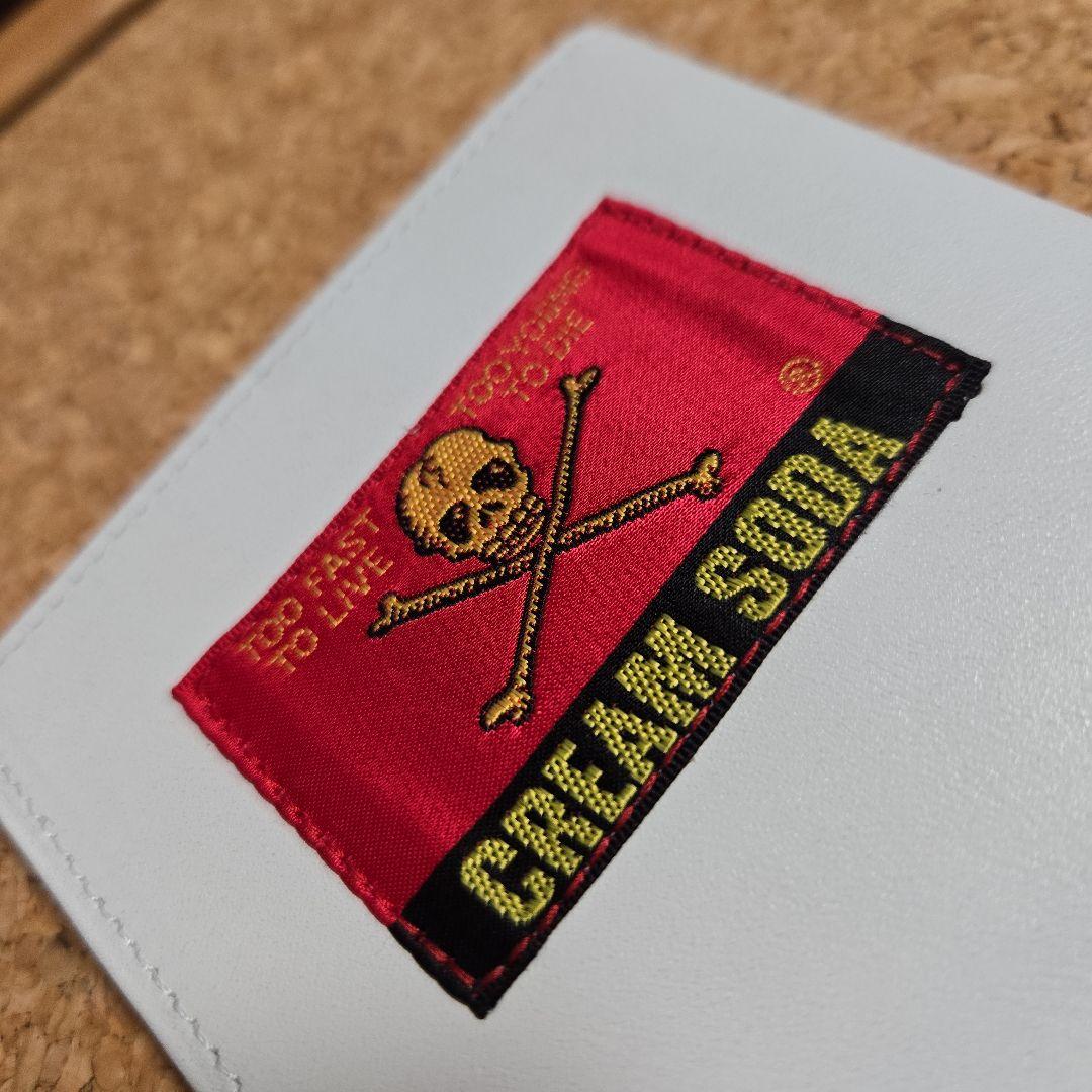 クリームソーダ　長財布　ホワイト　未使用品