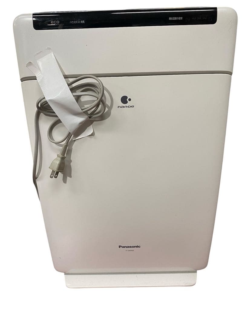 【動作確認済】Panasonic 空気清浄機 F-VXF65 ホワイト　ナノイー