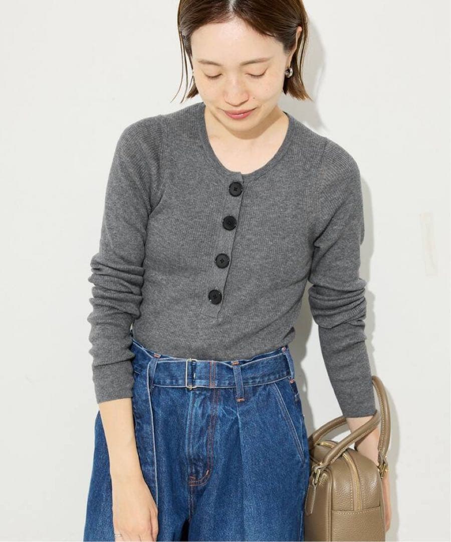 SLOBE IENA スイビリブヘンリープルオーバー　G