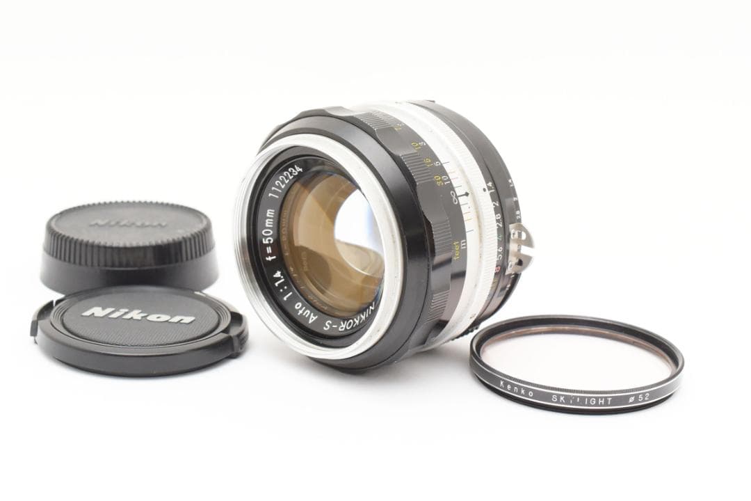 美品★ ニコン NIKKOR-S AUTO 50mmF1.4Ai改 #18644