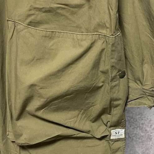 SASSAFRAS DIGS CREW COAT M-65 ミリタリー オリーブ
