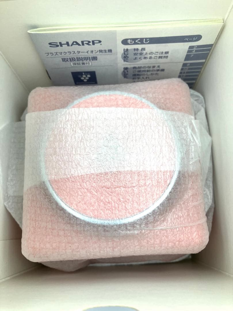 シャープ プラズマクラスター イオン発生機　ピンク　IG-EX20-P