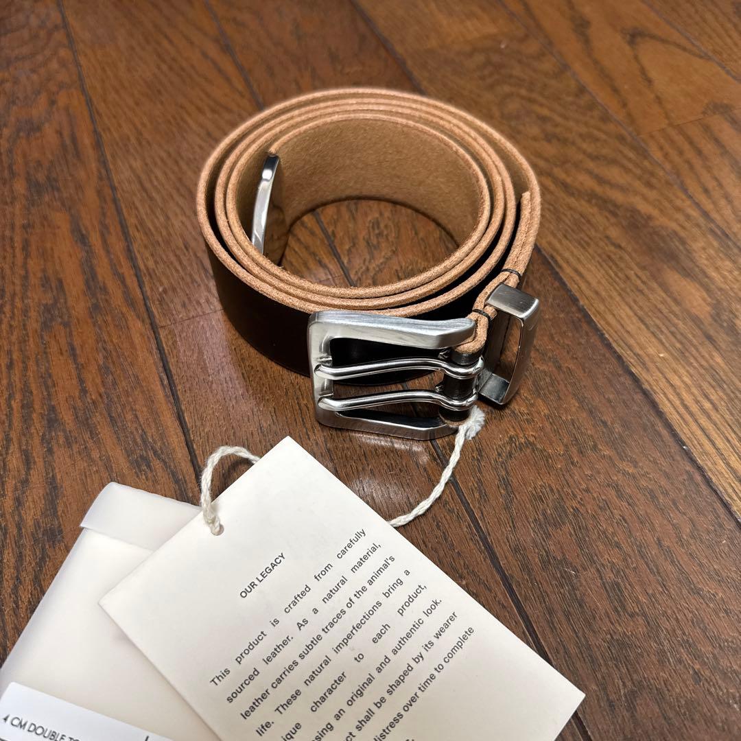 小物 our legacy 4cm Double Tongue Belt 100cm