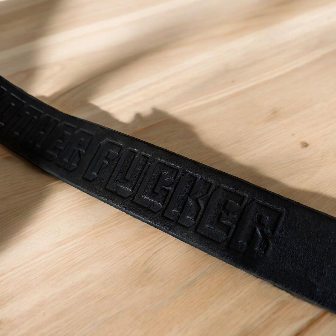 ヒステリックグラマー エンボス 刻印 レザー ベルト