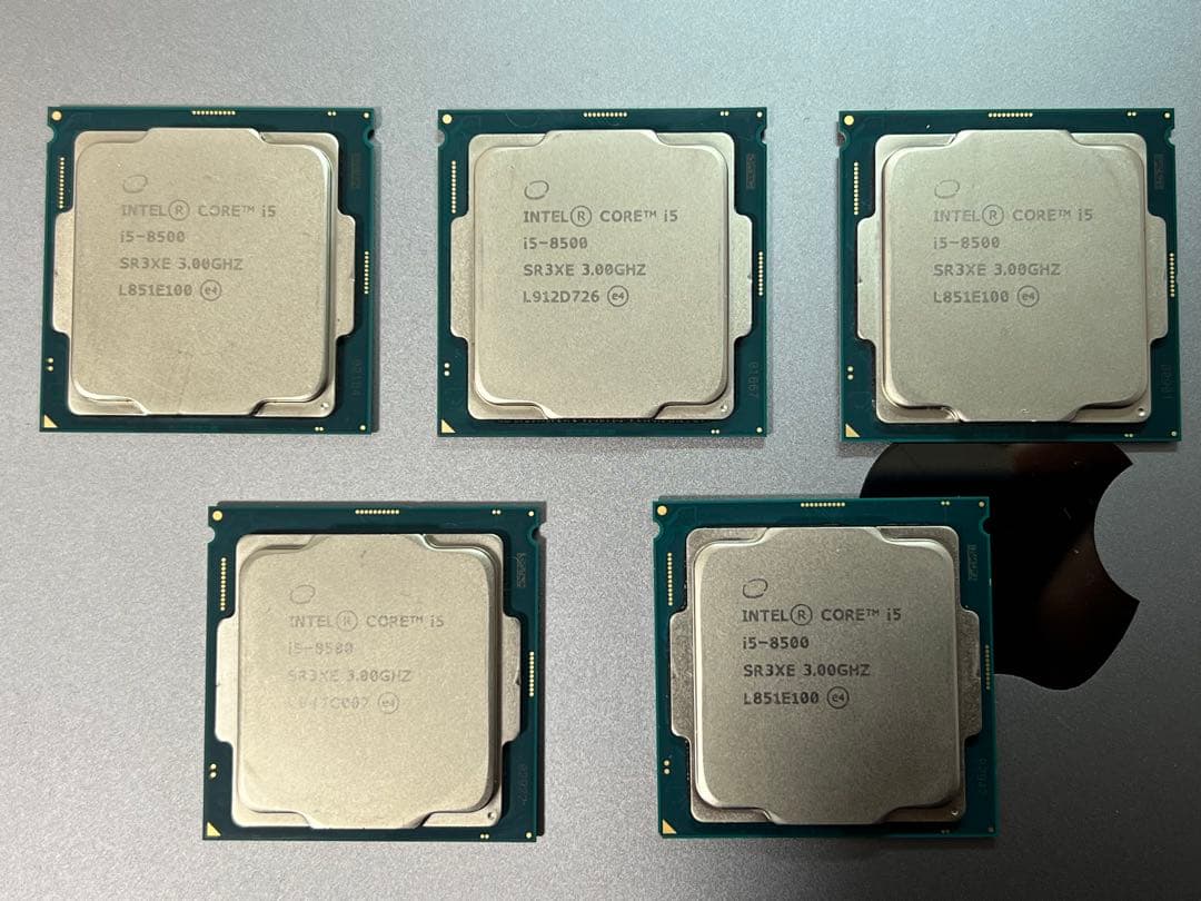 Intel Core i5-8500 CPU SR3XE x 5枚セット